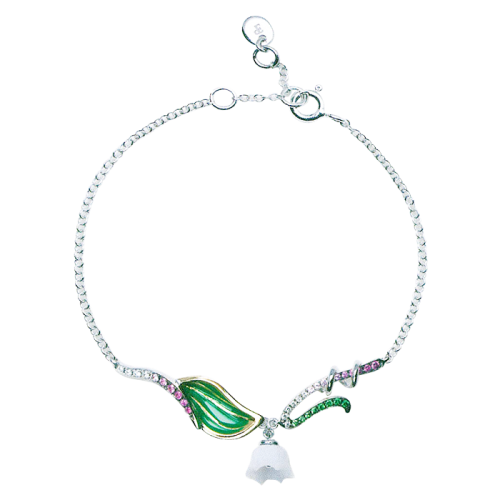 Bracelet Clochettes WG YG Diamond